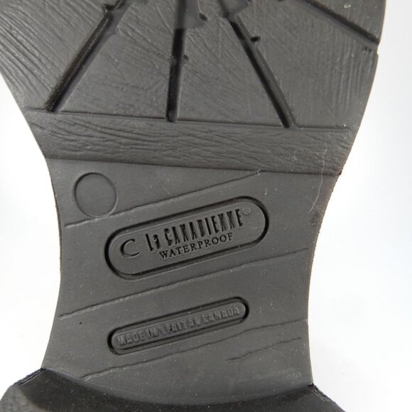 LA CANADIENNE Corey Buckle Bootie Boots Size 6 Waterproof Suede Brown NEW $525 - Picture 12 of 14